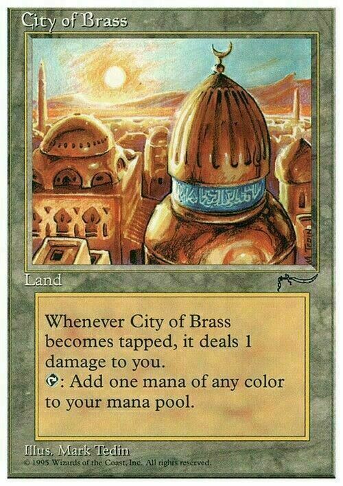 City of Brass ~ Chronicles [ NearMint ] [ Magic MTG ]