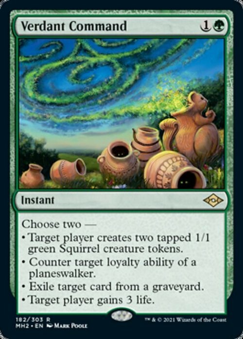Verdant Command ~ Modern Horizons 2 [ Excellent ] [ Magic MTG ]
