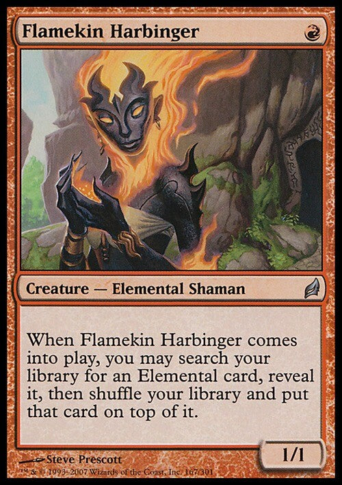 Flamekin Harbinger ~ Lorwyn [ Excellent ] [ Magic MTG ] - London Magic Traders Ltd