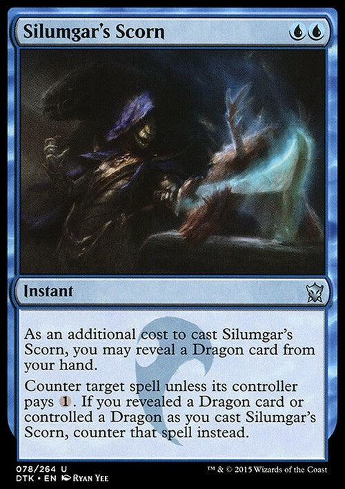 Silumgar's Scorn ~ Dragons of Tarkir [ Excellent ] [ Magic MTG ]