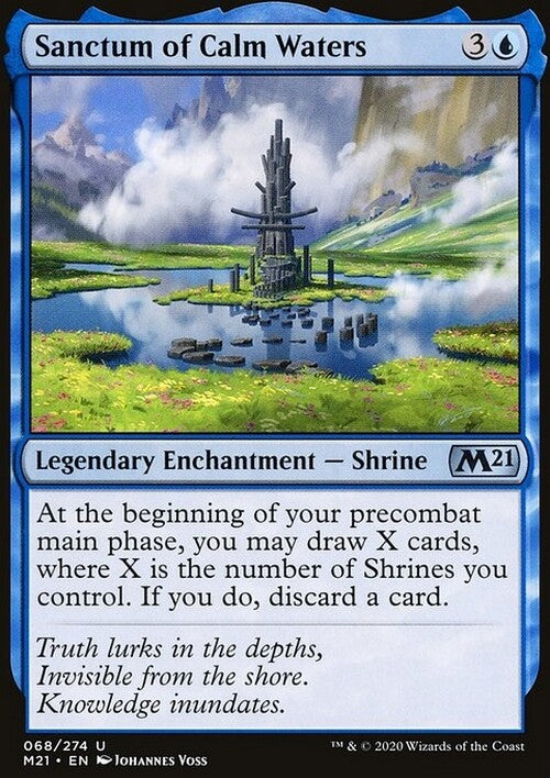 Sanctum of Calm Waters ~ Core 2021 [ Excellent ] [ Magic MTG ]