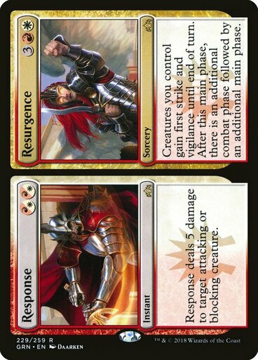 Response // Resurgence ~ Guilds of Ravnica [ Excellent ] [ Magic MTG ]