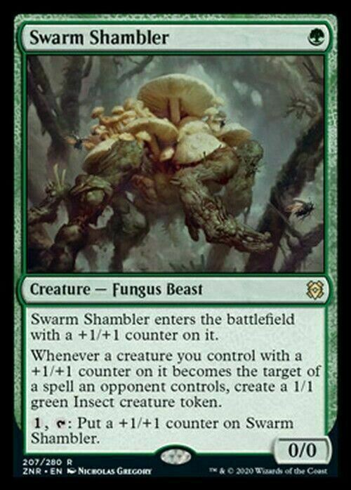 Swarm Shambler ~ Zendikar Rising [ Excellent ] [ Magic MTG ]