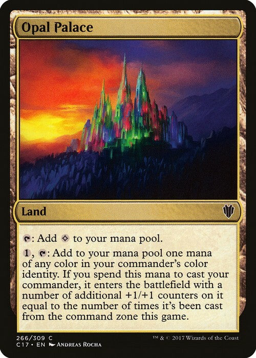 Opal Palace ~ Commander 2017 [ Excellent ] [ Magic MTG ]