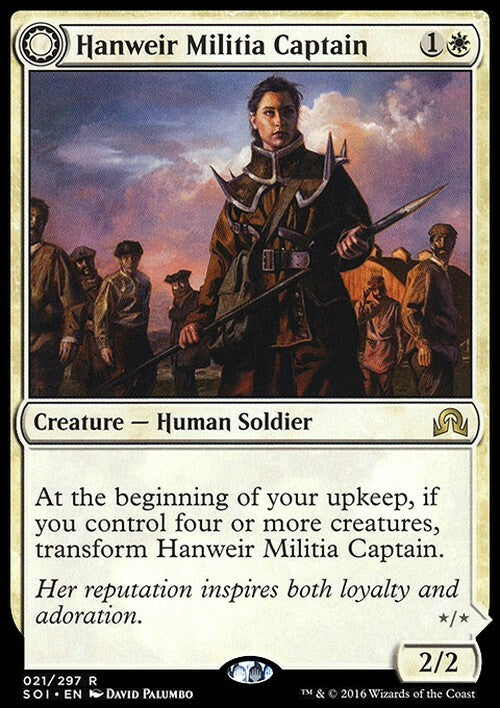 Hanweir Militia Captain ~ Shadows over Innistrad [ Excellent ] [ Magic MTG ]