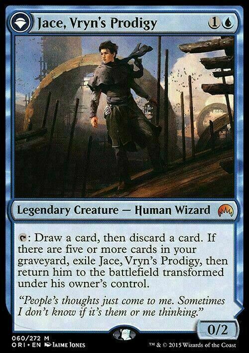 Jace, Vryn's Prodigy ~ Magic Origins [ Excellent ] [ Magic MTG ]