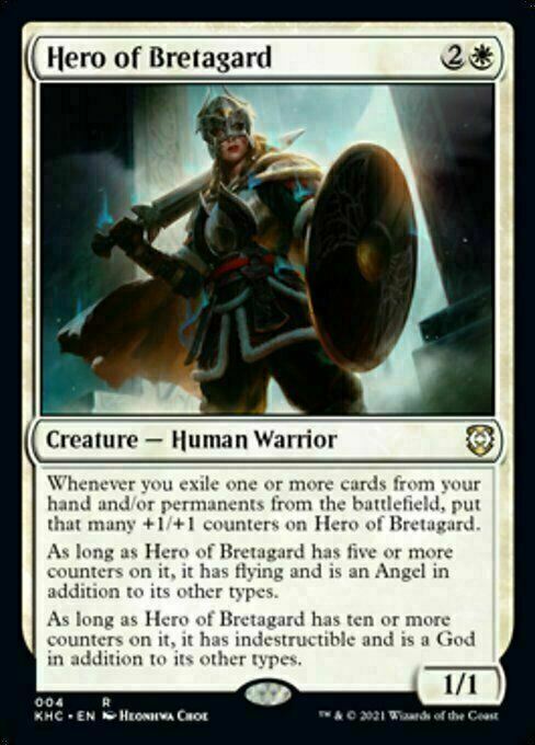 Hero of Bretagard ~ Commander: Kaldheim [ NearMint ] [ Magic MTG ]