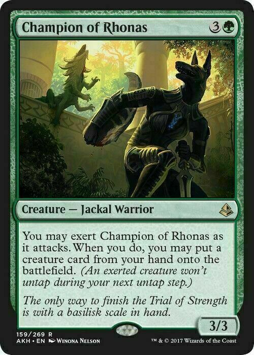 Champion of Rhonas ~ Amonkhet [ Excellent ] [ Magic MTG ]