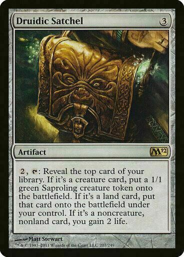 Druidic Satchel ~ Magic 2012 [ Excellent ] [ Magic MTG ]