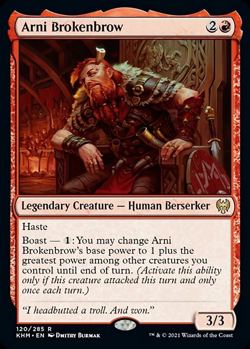 Arni Brokenbrow ~ Kaldheim [ NearMint ] [ Magic MTG ]