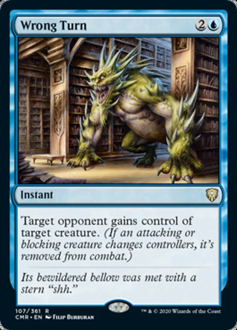 Wrong Turn ~ Commander Legends 1 [ NearMint ] [ Magic MTG ]