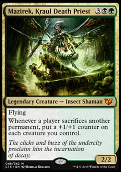 Mazirek, Kraul Death Priest ~ Commander 2015 [ NearMint ] [ Magic MTG ]