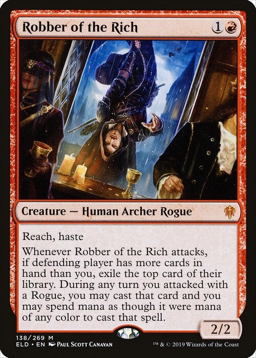 Robber of the Rich ~ Throne of Eldraine [ NearMint ] [ Magic MTG ] - London Magic Traders Ltd