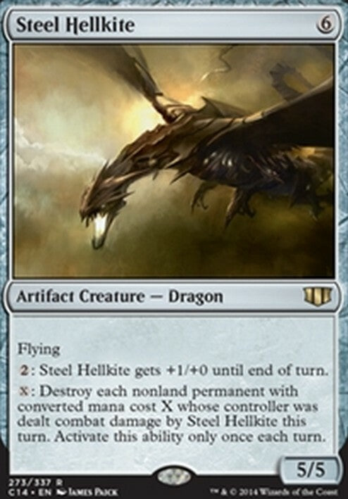 Steel Hellkite ~ Commander 2014 [ Excellent ] [ Magic MTG ]
