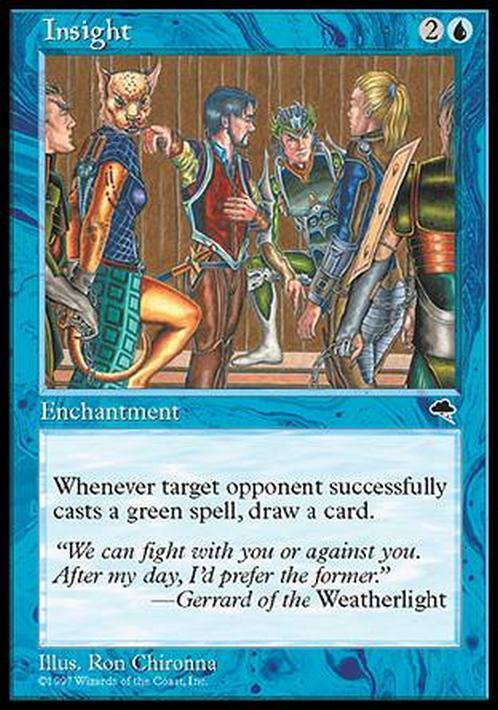 Insight ~ Tempest [ Excellent ] [ Magic MTG ]