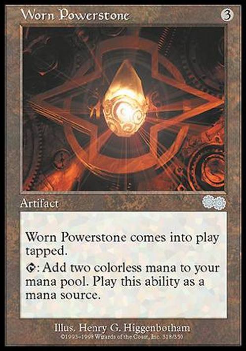 Worn Powerstone ~ Urza's Saga [ Excellent ] [ Magic MTG ] - London Magic Traders Ltd