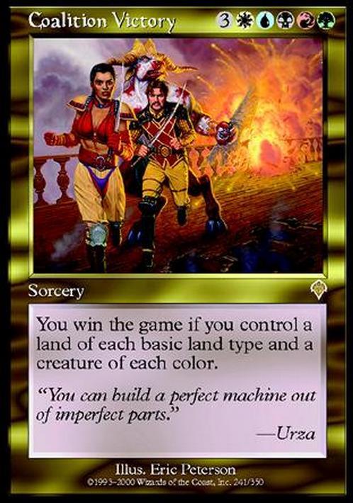 Coalition Victory ~ Invasion [ PLAYED ] [ Magic MTG ]