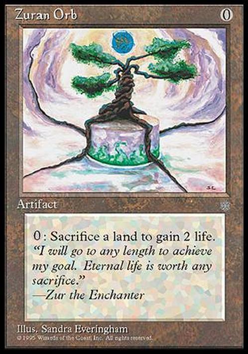 Zuran Orb ~ Ice Age [ PLAYED ] [ Magic MTG ]