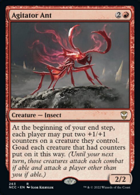 Agitator Ant ~ Commander: Streets of New Capenna [ NearMint ] [ MTG ]