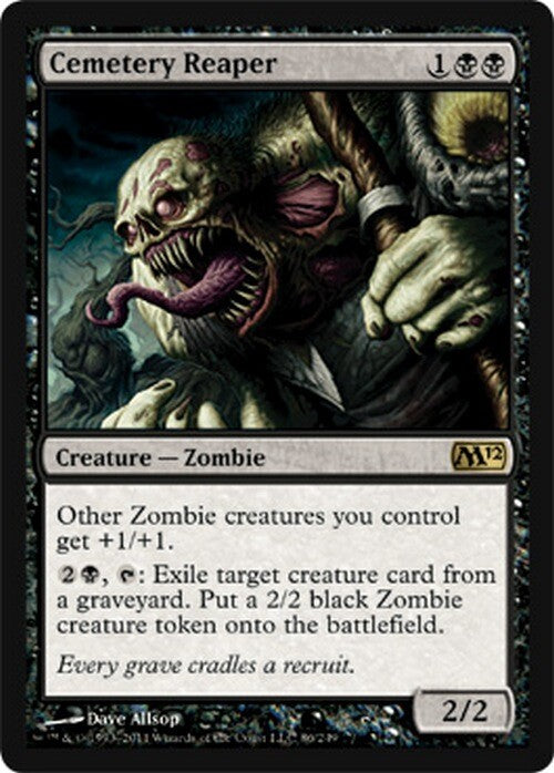 Cemetery Reaper ~ Magic 2012 [ Excellent ] [ Magic MTG ]