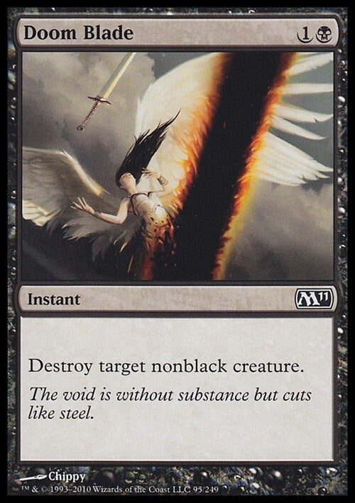 Doom Blade ~ Magic 2011 [ Excellent ] [ Magic the Gathering MTG ]