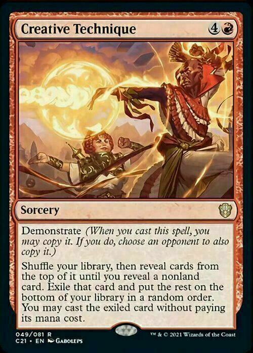 Creative Technique ~ Commander: Strixhaven [ NearMint ] [ Magic MTG ]