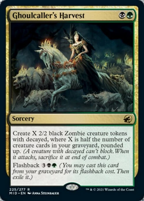 Ghoulcaller's Harvest ~ Midnight Hunt [ NearMint ] [ Magic MTG ]