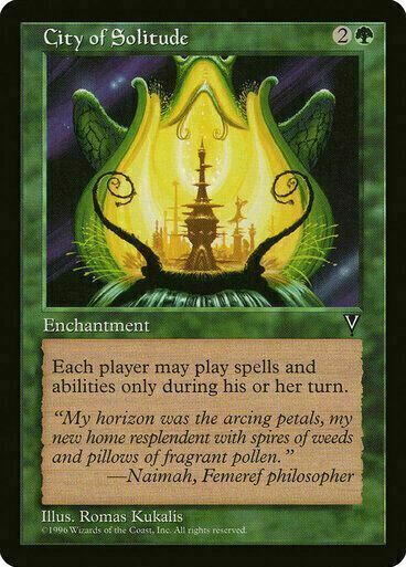 City of Solitude ~ Visions [ NearMint/Excellent+ ] [ Magic MTG ]