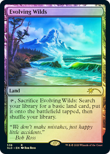 FOIL Evolving Wilds ~ Secret Lair [ NearMint ] [ Magic MTG ]