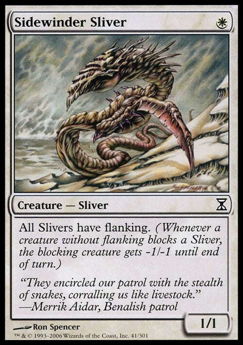 Sidewinder Sliver ~ Time Spiral [ EX ] [ Magic MTG ]