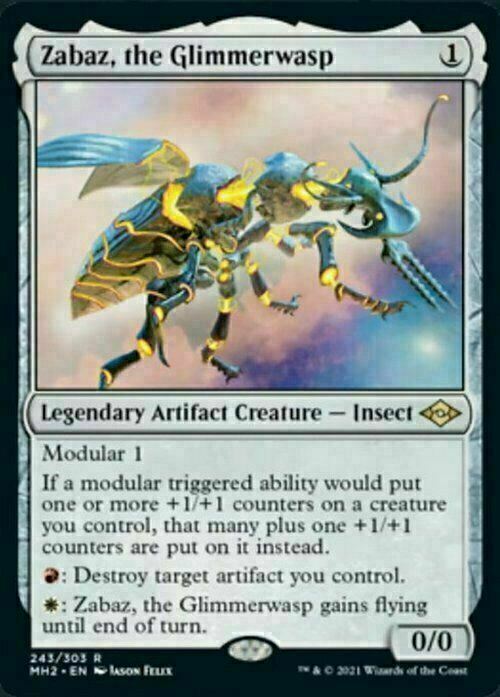Zabaz, the Glimmerwasp ~ Modern Horizons 2 [ NearMint ] [ Magic MTG ]