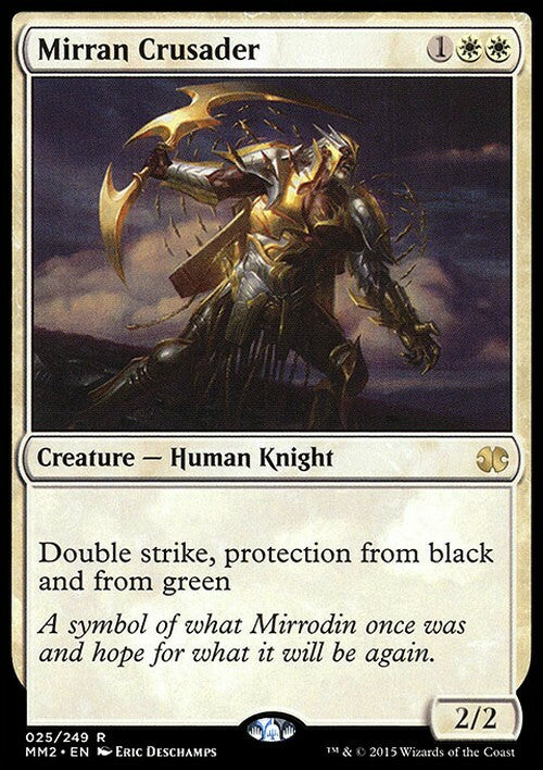 Mirran Crusader ~ Modern Masters 2015 [ Excellent ] [ Magic MTG ]