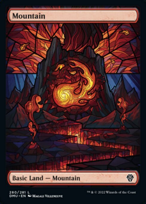 Choose your FULL ART Stained Glass LAND ~ Dominaria United [ NM ] [ Magic MTG ]