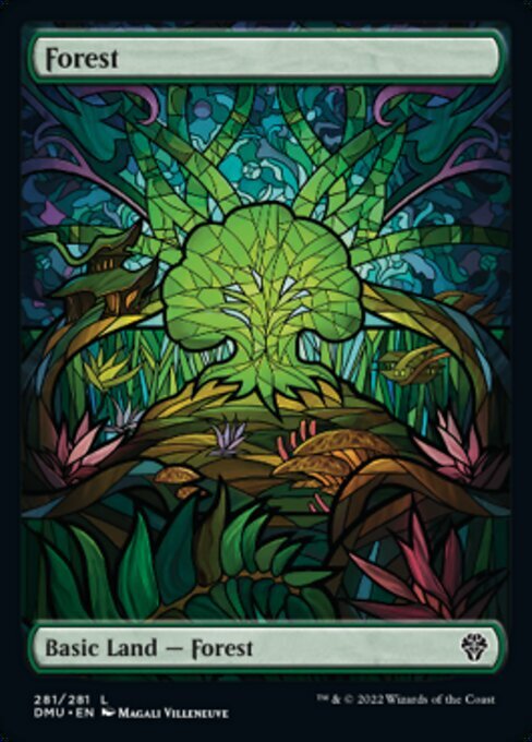 Choose your FULL ART Stained Glass LAND ~ Dominaria United [ NM ] [ Magic MTG ]