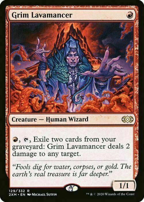 Grim Lavamancer ~ Double Masters [ NearMint ] [ Magic MTG ]