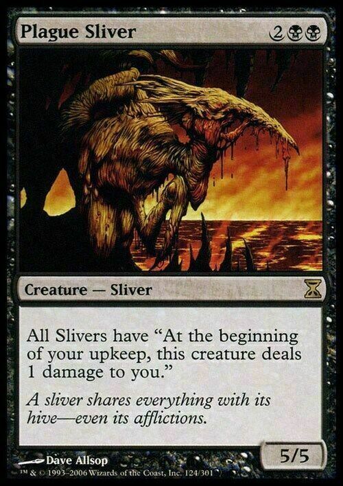 Plague Sliver ~ Time Spiral [ Excellent ] [ Magic MTG ]