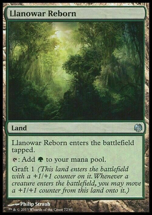 Llanowar Reborn ~ Duel Decks [ Excellent ] [ Magic MTG ]