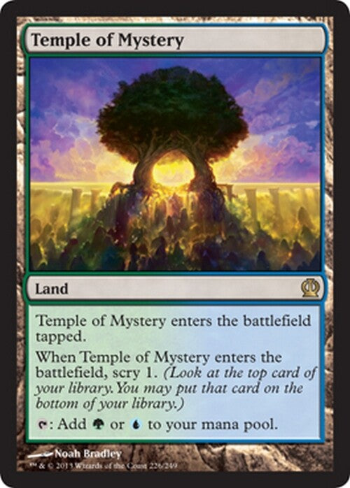 Temple of Mystery ~ Theros [ Excellent ] [ Magic MTG ]