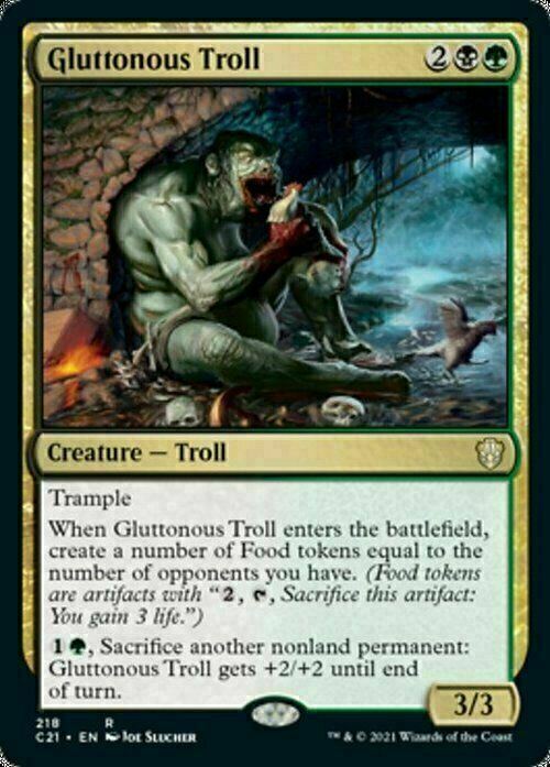 Gluttonous Troll ~ Commander: Strixhaven [ NearMint ] [ Magic MTG ]
