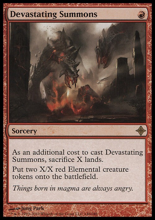 Devastating Summons ~ Rise of the Eldrazi [ Excellent ] [ Magic MTG ]