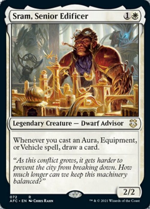 Sram, Senior Edificer ~ Commander: Adventures in the Forgotten Realms [ NM ]