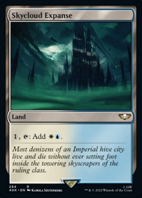 Skycloud Expanse ~ Commander: Warhammer 40,000 [ NearMint ] [ Magic MTG ]