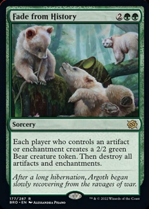 Fade from History ~ The Brothers' War [ NearMint ] [ Magic MTG ]