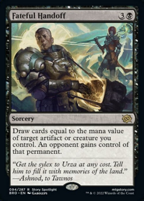 Fateful Handoff ~ The Brothers' War [ NearMint ] [ Magic MTG ]