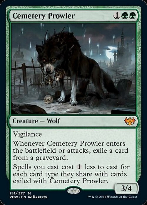Cemetery Prowler ~ Crimson Vow [ NearMint ] [ Magic MTG ]