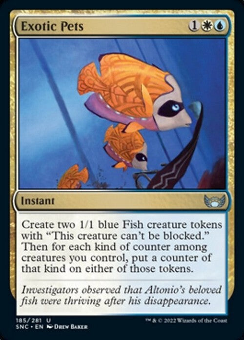 Exotic Pets ~ Streets of New Capenna [ NearMint ] [ Magic MTG ]