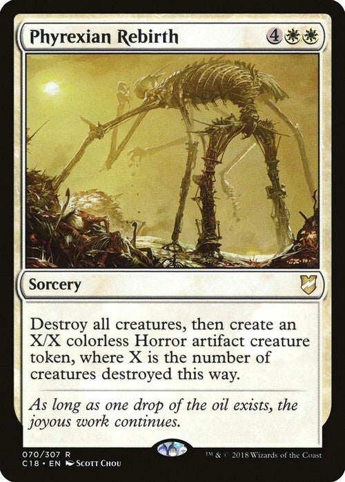Phyrexian Rebirth ~ Commander 2018 [ Excellent ] [ Magic MTG ]