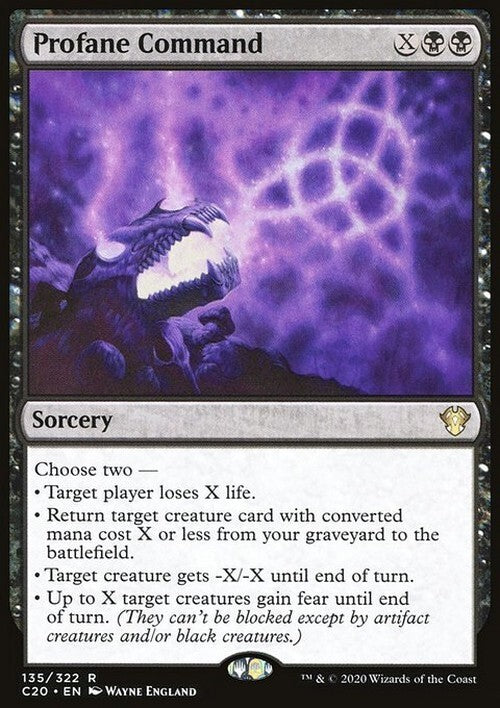 Profane Command ~ Commander: Ikoria [ Excellent ] [ Magic MTG ]