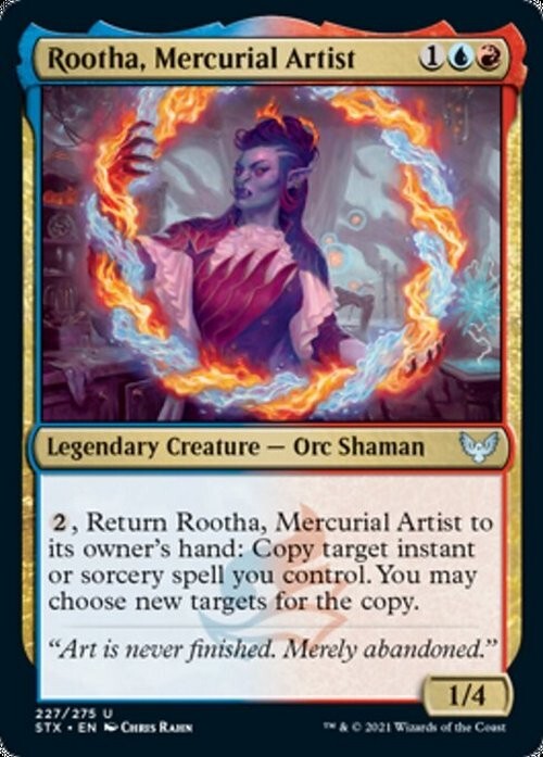 Rootha, Mercurial Artist ~ Strixhaven [ NearMint ] [ Magic MTG ]