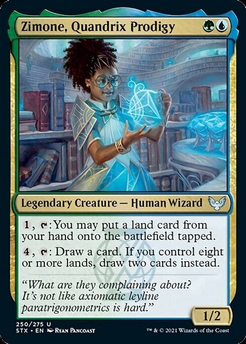 Zimone, Quandrix Prodigy ~ Strixhaven [ NearMint ] [ Magic MTG ]